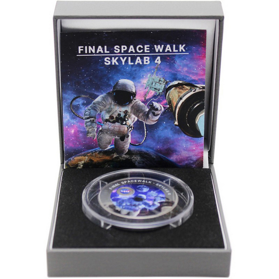 2024 Ghana Titanium Final Space Walk Skylab 4 1oz BU Coin