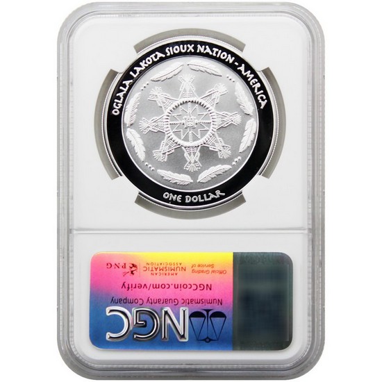 2025 Silver Native American Series "The Great Race" 1oz Coin PF70 UC NGC Native American Label