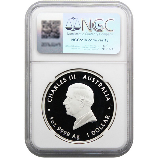 2025 P Australia Silver Year of the Snake 1oz Coin PF70 UC ER NGC Flag Label 2025 P Australia Silver Year of the Snake 1oz Coin PF70 UC ER NGC Flag Label