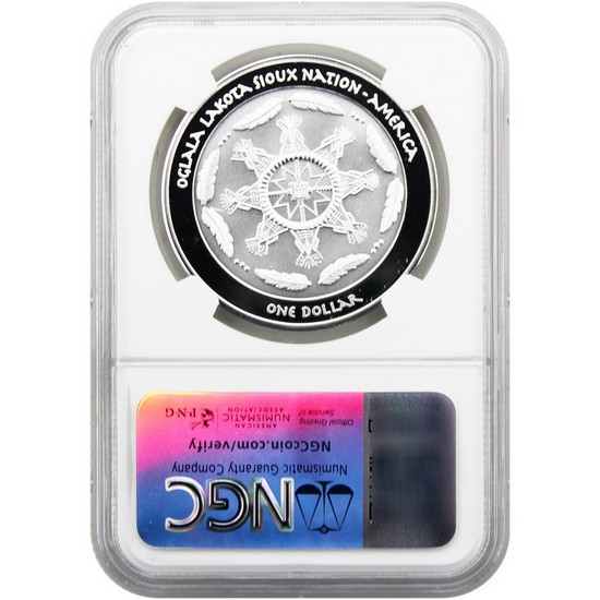 2025 Silver Native American Series "Eagle and The Sun" 1oz Coin PF70 UC NGC Native American Label