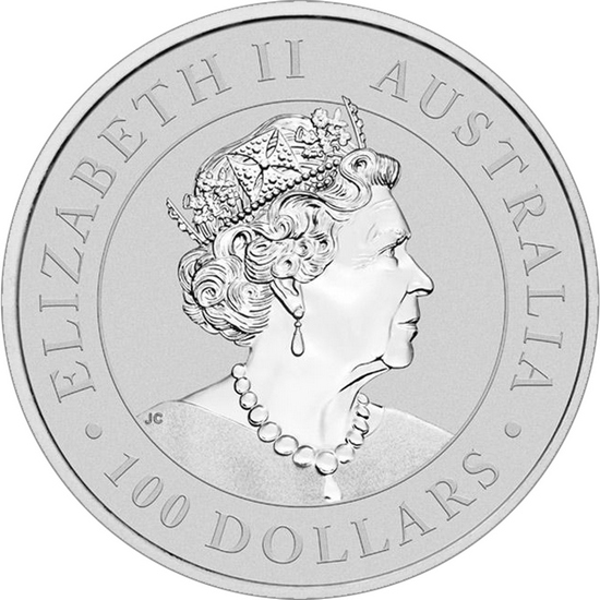 2022 P Australia Platinum Kangaroo 1oz BU
