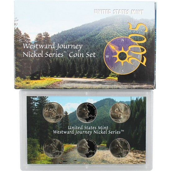 2005 Westward Journey Nickel Series Coin Set