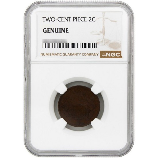 Random Date Two Cent NGC Genuine