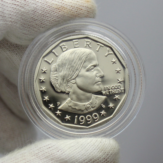 1999 P Susan B Anthony Dollar PF