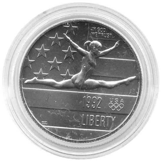 1992 P Olympic Half Dollar BU