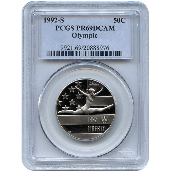 1992 S Olympic Half Dollar PR69 DCAM PCGS