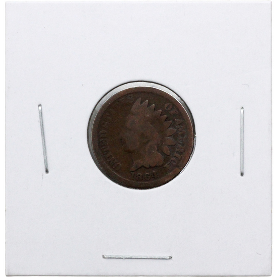 1864 Bronze Indian Head Cent G/VG Condition