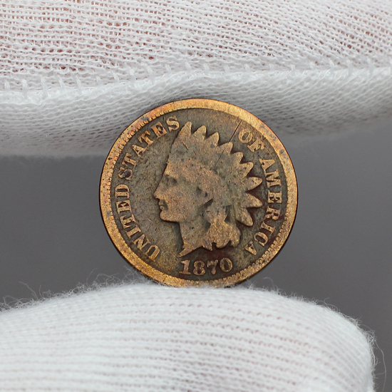 1870 Indian Head Cent G/VG Condition