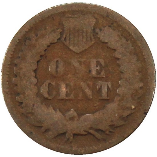 1875 Indian Head Cent G/VG Condition 1875 Indian Head Cent G/VG Condition