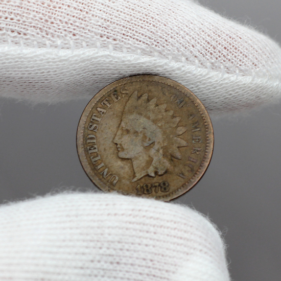 1878 Indian Head Cent G/VG Condition