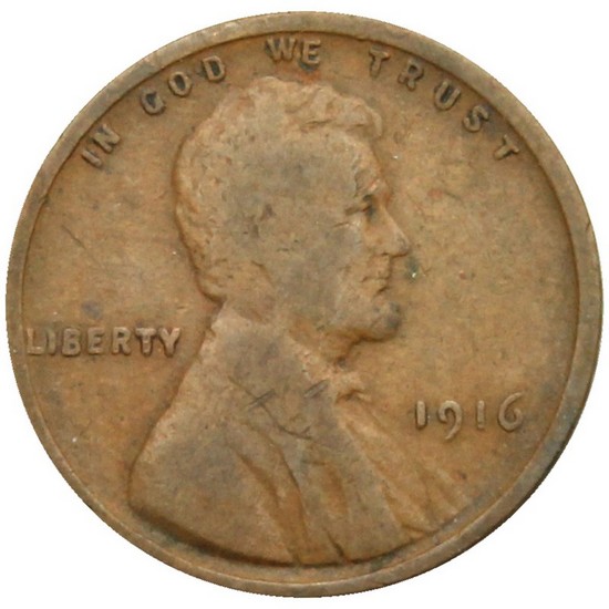 1916 Lincoln Wheat Cent BU Condition