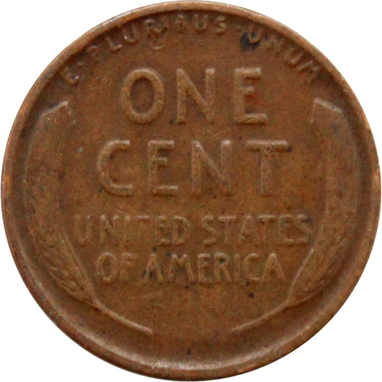 1922 D Lincoln Cent Wheat Reverse F/VF Condition