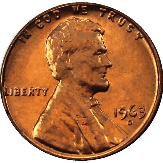 1963 D Lincoln Memorial Cent BU Condition 1963 D Lincoln Memorial Cent BU Condition