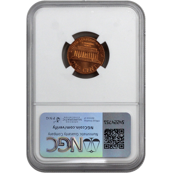 1982 Large Date Lincoln Cent MS67 RD NGC Portrait Label 1982 Large Date Lincoln Cent MS67 RD NGC Portrait Label