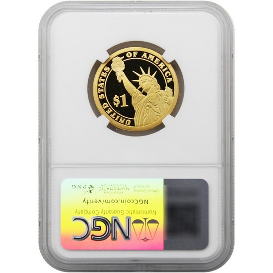 2013 S Presidential Dollars 4pc Set PF69 UC NGC Made in the USA Label