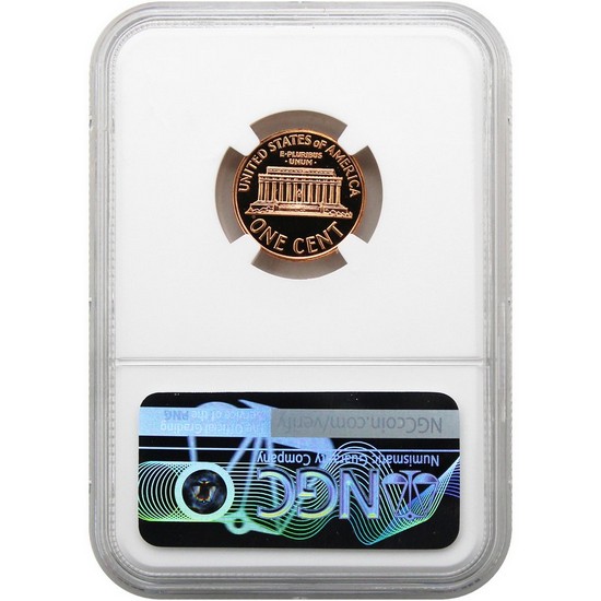 1960 Lincoln Memorial Cent Small Date PF69 RD NGC