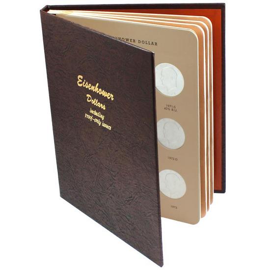 1971-1978 Complete Eisenhower Dollar Set in Dansco Album