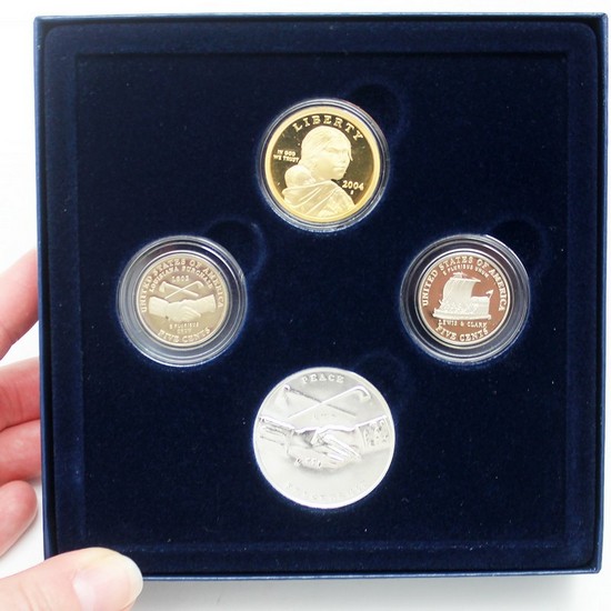 2004 Westward Journey Nickel Series Coin and Medal Set