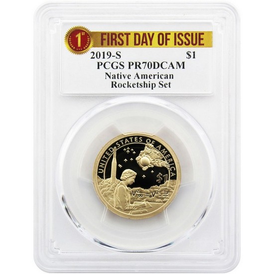 2019 Rocketship Set PL70/69 FDI PCGS 1st Label