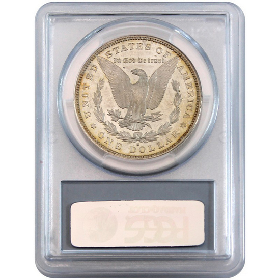 1880 S Morgan Silver Dollar MS63 PCGS Blue Label