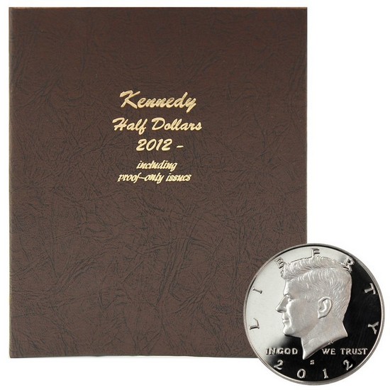 2012 - 2024 Complete Kennedy Half Dollar Set in Dansco Album