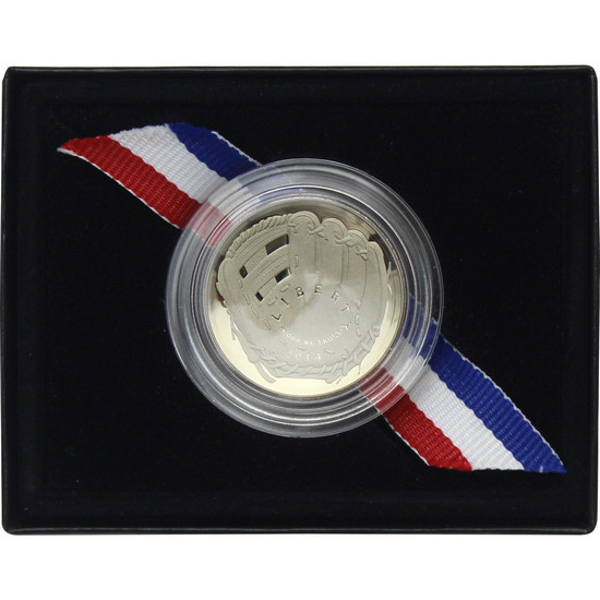2014 S Baseball Hall of Fame Half Dollar Proof in OGP