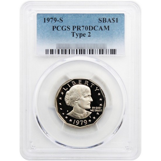 1979 S Susan B Anthony Dollar Proof PR70 DCAM PCGS Type 2