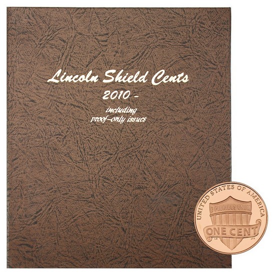 2010 - 2024 Deluxe Lincoln Shield Cent Set in Dancso Album