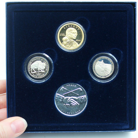 2005 Westward Journey Nickel Series Coin and Medal Set