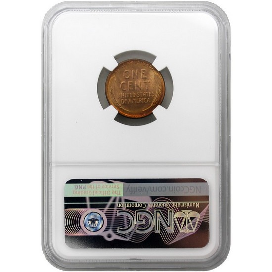 1939 Lincoln Wheat Cent MS67 RD NGC