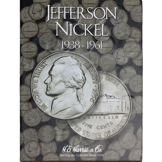 1938 - 1964 Jefferson Nickel Set BU