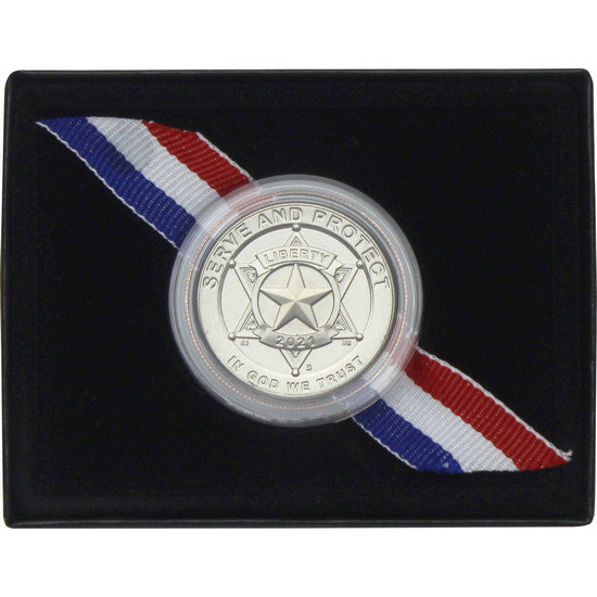 2021 D National Law Enforcement Memorial Half Dollar BU Coin in OGP