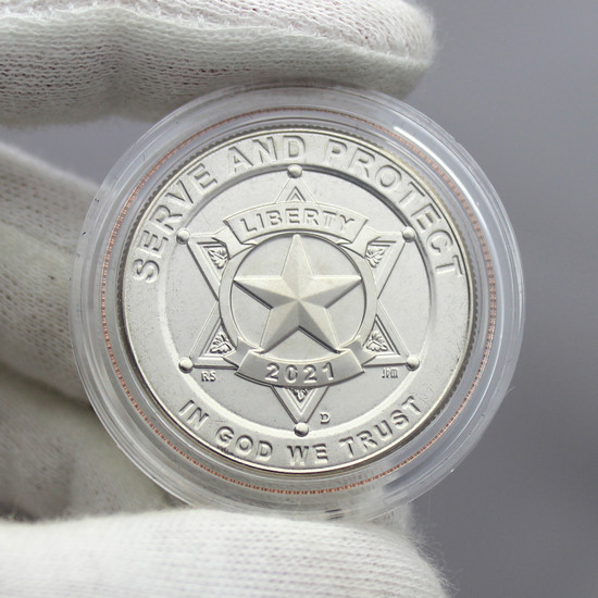 2021 D National Law Enforcement Memorial Half Dollar BU Coin in OGP 2021 D National Law Enforcement Memorial Half Dollar BU Coin in OGP