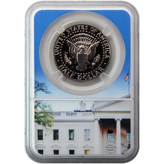 2002 S Kennedy Half Dollar PF70 UC NGC White House Core Kennedy Label 2002 S Kennedy Half Dollar PF70 UC NGC White House Core Kennedy Label
