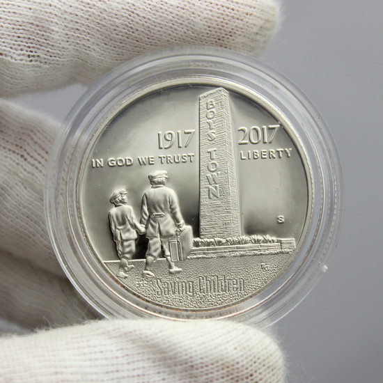 2017 S Boys Town Centennial Half Dollar PF Coin in OGP 2017 S Boys Town Centennial Half Dollar PF Coin in OGP