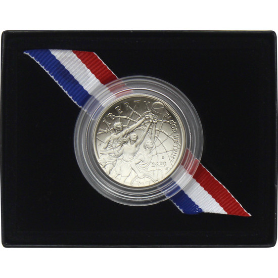 2020 D Basketball Hall of Fame Half Dollar BU Coin in OGP