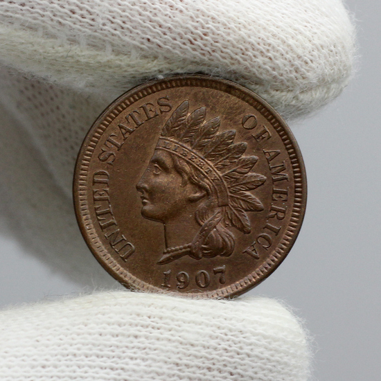 1907 Indian Head Cent BU Condition