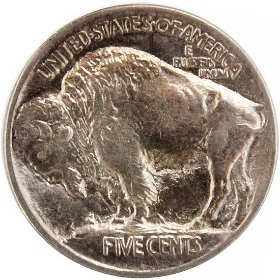 1913 Buffalo Nickel Type 1 BU Condition