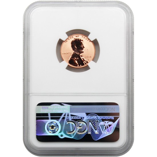 2018-S Lincoln Cent (From San Francisco Silver Reverse Proof Set) PF70 RD NGC Lincoln Label 2018-S Lincoln Cent (From San Francisco Silver Reverse Proof Set) PF70 RD NGC Lincoln Label