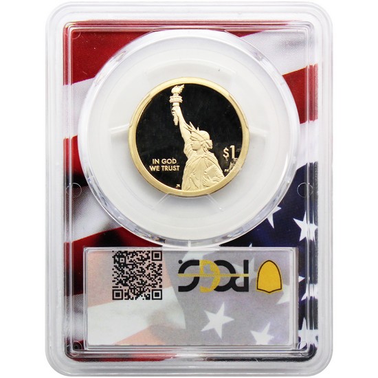 2018 S American Innovation Dollar (1st Patent) PR69 DCAM FS PCGS Flag Frame 2018 S American Innovation Dollar (1st Patent) PR69 DCAM FS PCGS Flag Frame
