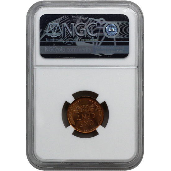 1942 Lincoln Cent Wheat Reverse MS65 RD NGC Brown Label 1942 Lincoln Cent Wheat Reverse MS65 RD NGC Brown Label