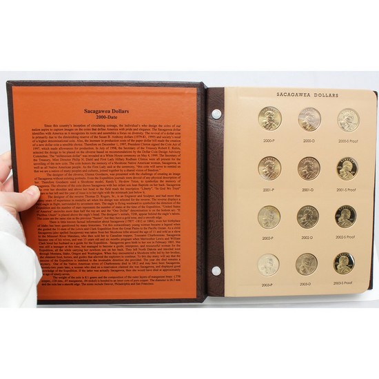 2000 - 2024 Native American Dollar Deluxe Set in a Dancso Album 2000 - 2024 Native American Dollar Deluxe Set in a Dancso Album