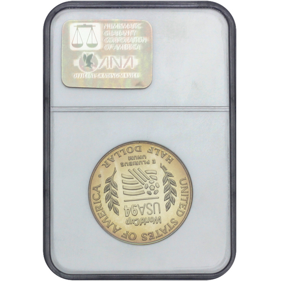 1994 D World Cup Half Dollar MS70 NGC | SilverTowne