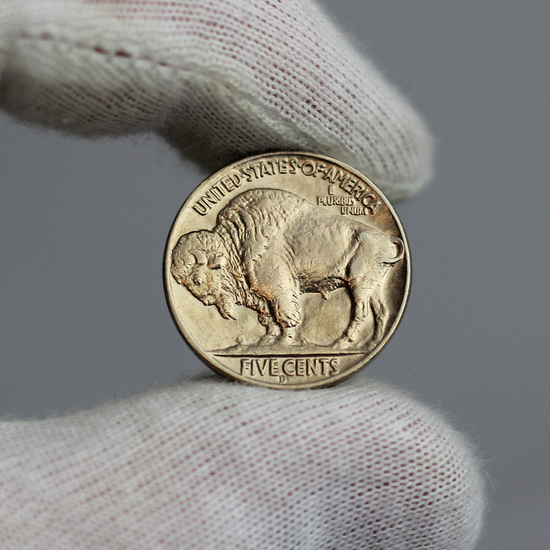 1937 D Buffalo Nickel BU