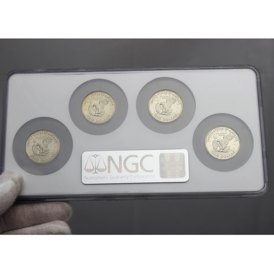 1979-1999 Susan B. Anthony Dollar PF69 UC NGC Multi-Holder