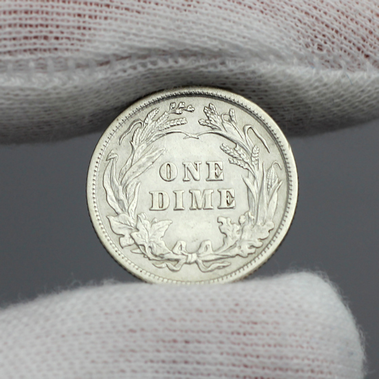 1916 Silver Barber Dime XF/AU Condition 1916 Silver Barber Dime XF/AU Condition