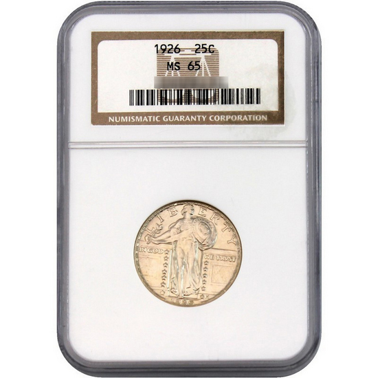 1926 Standing Liberty Quarter MS65 NGC