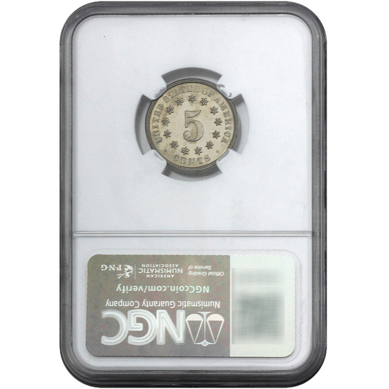 1878 Shield Nickel PF64 NGC Brown Label 1878 Shield Nickel PF64 NGC Brown Label