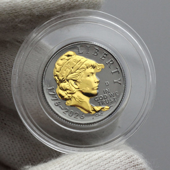 2026 Emerging Liberty Dime Black Ruthenium & 24KT Gold Highlights with COA 2026 Emerging Liberty Dime Black Ruthenium & 24KT Gold Highlights with COA