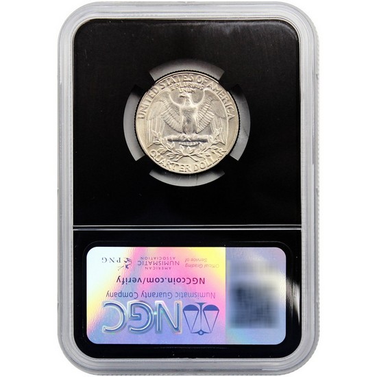 1983 D Washington Quarter NGC MS65 Black Core Original Bag Series 1983 D Washington Quarter NGC MS65 Black Core Original Bag Series